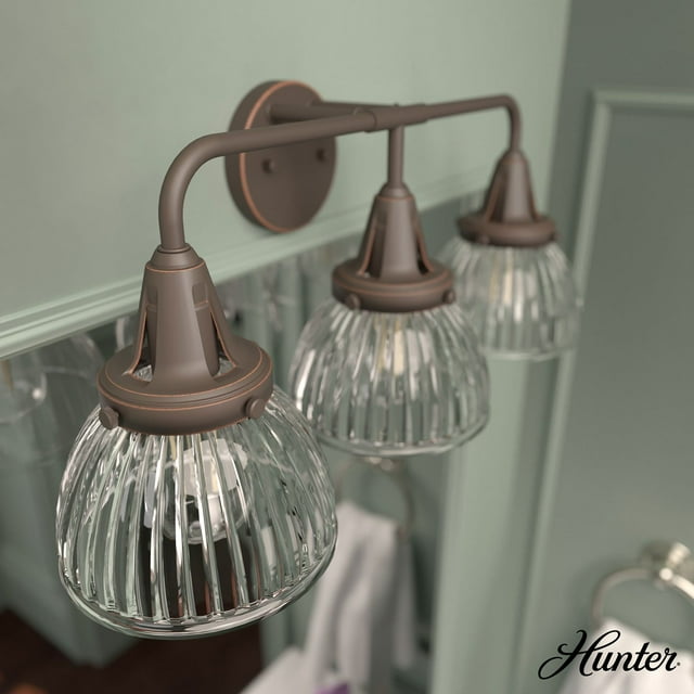 Hunter Cypress Grove Light Sconce Wall Light Fixture, Multiple Sizes