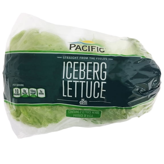 Iceberg Lettuce, 2 heads
