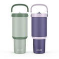 thumbnail image 1 of Ello Oasis Go 30oz Leak-Proof Stainless Steel Tumbler, 2 Pack, 1 of 5