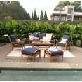 thumbnail image 6 of Member's Mark Catalina Teak Set with Sunbrella Fabric, 6pc, 6 of 10