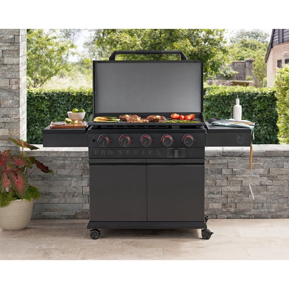 Member's Mark Pro Series 5-Burner 36" Propane Gas Griddle w/ Cover