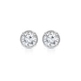 thumbnail image 2 of Lab Created Fancy Cut Diamond Stud Earrings in 14K Gold, 2 of 6
