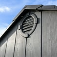 thumbnail image 6 of Lifetime 15' x 8' Dual Entry Outdoor Storage Shed, Gray, 6 of 12