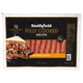 thumbnail image 1 of Smithfield Fully Cooked Bacon 10.5 oz., 72 ct., 1 of 7