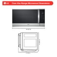 thumbnail image 3 of LG 2.1 cu .ft. Over-the-Range Microwave, 3 of 8