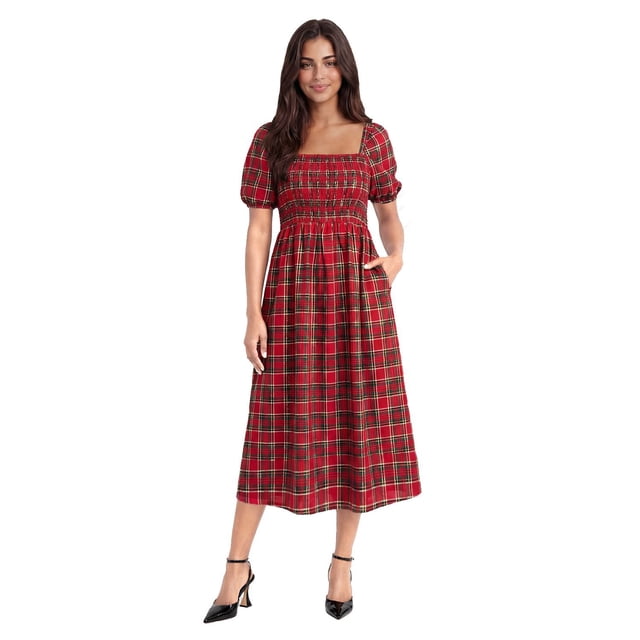 Lands' End Women's Smocked Dress