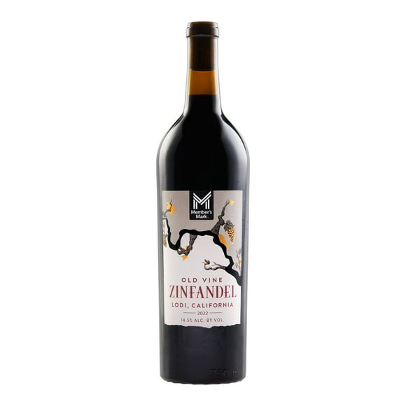 Member's Mark Old Vine Zinfandel Wine, 750 ml