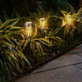 thumbnail image 3 of Deck Impressions 15" Solar Flaming Tiki Torch Lights, 12-Pack, 3 of 7