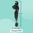 thumbnail image 3 of Kolcraft Cloud Umbrella Stroller, Black, 3 of 4