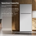 thumbnail image 4 of Kenmore 18.1 cu. ft. Top Mount Refrigerator w/ Pocket Handle, 4 of 13