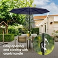 thumbnail image 2 of Above 10' Patio Market Umbrella with Solar LED Lights, 2 of 8