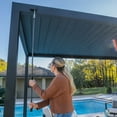 thumbnail image 21 of Backyard Discovery Louvered Pergola, Choose Size, 21 of 23