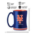 thumbnail image 2 of Logo Brands New York Mets 14oz Relief Mug Set, 2 of 4