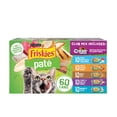 thumbnail image 1 of Purina Friskies Pate Wet Cat Food Variety Pack with Glaz’d and Infuz’d and Friskies Pate, 60 ct., 5.5 oz. Cans, 1 of 7