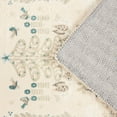 thumbnail image 2 of Frosty Bells Yale Haven Washable Recycled Holiday Area Rug, Assorted Sizes & Designs, 2 of 4