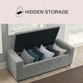 thumbnail image 3 of Member's Mark Harlow Upholstered Bench Ottoman, Assorted Sizes & Colors, 3 of 9