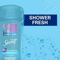 thumbnail image 3 of Secret Outlast Clear Gel Deodorant, Shower Fresh, 2.6 oz., 4 pk., 3 of 9