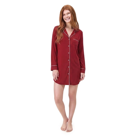 Member's Mark Women's Notch Collar Sleep Shirt