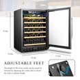 thumbnail image 13 of Lanbo 24 Inch 51 Bottle Wine Cooler Fridge, 13 of 15