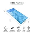 thumbnail image 2 of Big Joe Double-Sided Maui Pool Float with Headrest, 2 of 6