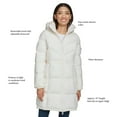 thumbnail image 3 of DKNY Women's Long Puffer Jacket, 3 of 7