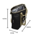 thumbnail image 4 of Logo Brands New Orleans Saints Gameday Insulated Tote, 4 of 4