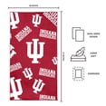 thumbnail image 6 of Logo Brands Indiana Hoosiers 38"x72" Beach Towel, 6 of 6