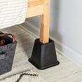 thumbnail image 3 of Black Square Bed Risers, 5-6", Set of 4, 3 of 4