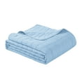 thumbnail image 5 of Swift Home Oversized Crinkle Enzyme Wash Quilted Coverlet, Assorted Sizes, 5 of 6