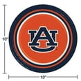 thumbnail image 2 of Collegiate Round Paper Plates, 10", 85 ct., Choose Your Team, 2 of 6