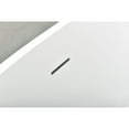 thumbnail image 3 of details by Becki Owens Freestanding Bathtub with Center Drain in Glossy White, 67" L x 31.5" W x 23.5" H, 3 of 13