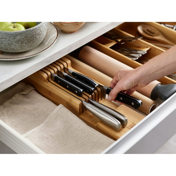 Joseph Joseph DrawerStore Bamboo 2-tier Knife Organizer - Samsclub.com