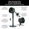 thumbnail image 17 of Shark FlexBreeze Fan with InstaCool Mist Attachment, Cordless & Corded, Outdoor & Indoor, 17 of 17