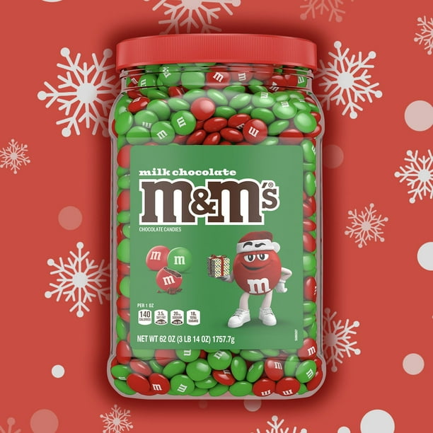 m&m's グリーン ティーフォーワンセット M&M'S Christmas Milk Chocolate Candy, 62 oz. - Samsclub.com