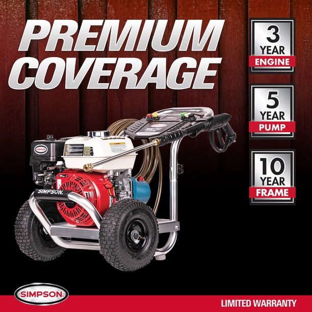 Aluminum ALH3228(-S) 49-State 3400 PSI at 2.5 GPM HONDA® GX200