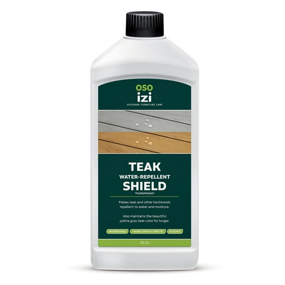 oso izi Teak Wood Water-Repellent Shield, 33 oz