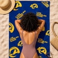 thumbnail image 3 of Logo Brands Los Angeles Rams 38"x72" Beach Towel, 3 of 6