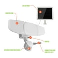 thumbnail image 3 of Westinghouse 2000 Lumen Solar Triple Head LED Security Light, 3 of 10