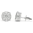 thumbnail image 2 of 2.00 CT. T.W. Diamond Composite Earring Set in 14K White Gold, 2 of 3