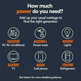 thumbnail image 5 of Generac 7153-2 GP3300i 3300-Watt Portable Inverter Generator with COSENSE Technology, 5 of 9