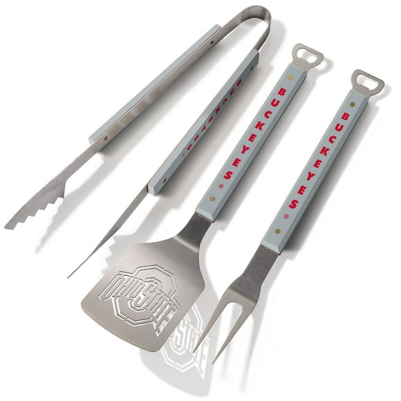 YouTheFan Ohio State Buckeyes 3pc. Grill Set