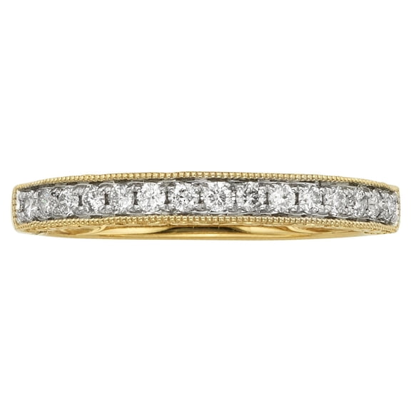 Vintage Diamond Band in 14K Gold