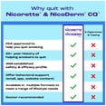thumbnail image 5 of Nicorette Nicotine Gum, 2 mg or 4 mg, Fruit Chill Flavor, 200 Count, 5 of 9