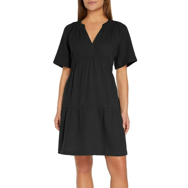 Gap Women's Gauze Tiered Dress