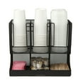 thumbnail image 2 of Mind Reader Flume 6-Compartment Coffee Condiment and Cup Organizer, 2 of 7