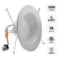 thumbnail image 4 of Cedar Hill Adjustable LED Retrofit Downlight, Fits 5" or 6" Housing, 4-Pack, 4 of 10