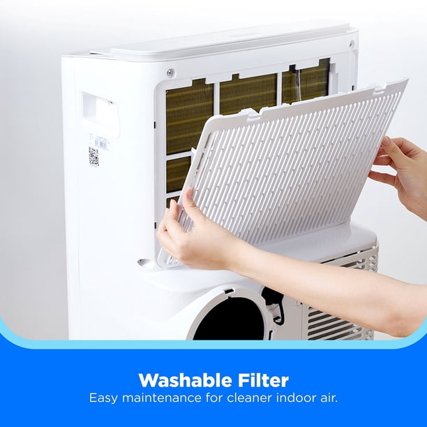 Midea 8,000 DOE, 12, 000 BTU ASHRAE SmartCool Portable Air Midea 8,000 DOE, 12, 000 BTU ASHRAE SmartCool Portable Air