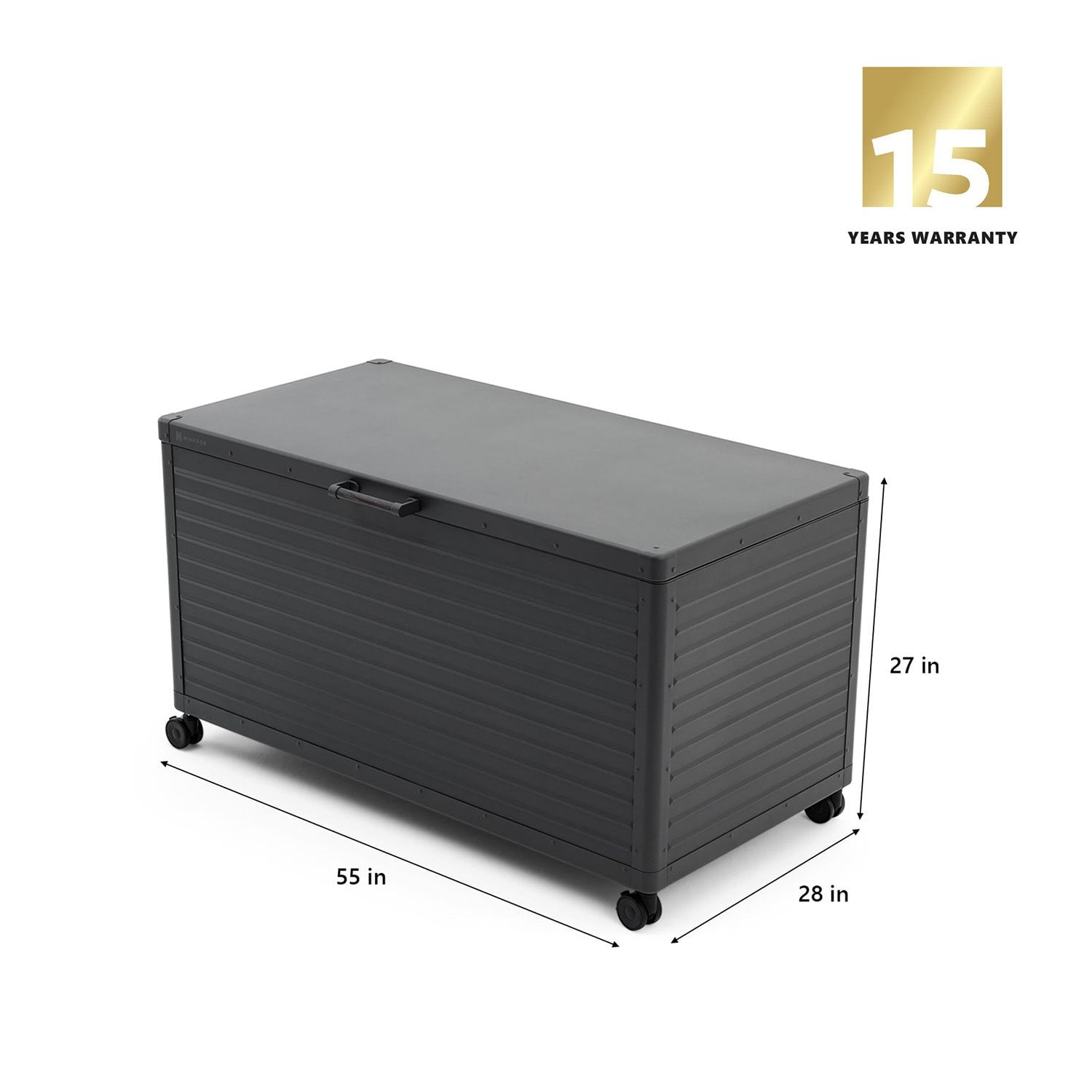 Mirador 175 Gal. Aluminum Wheeled Storage Box - Samsclub.com