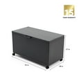 thumbnail image 9 of Mirador 175 Gal. Aluminum Wheeled Storage Box, 9 of 9