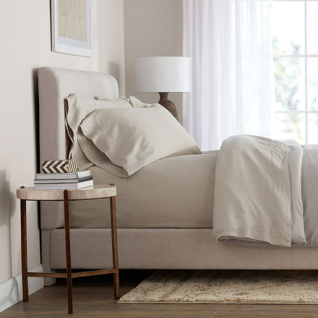 Member's Mark European Flax Linen Sheet Set, Assorted Colors and Sizes